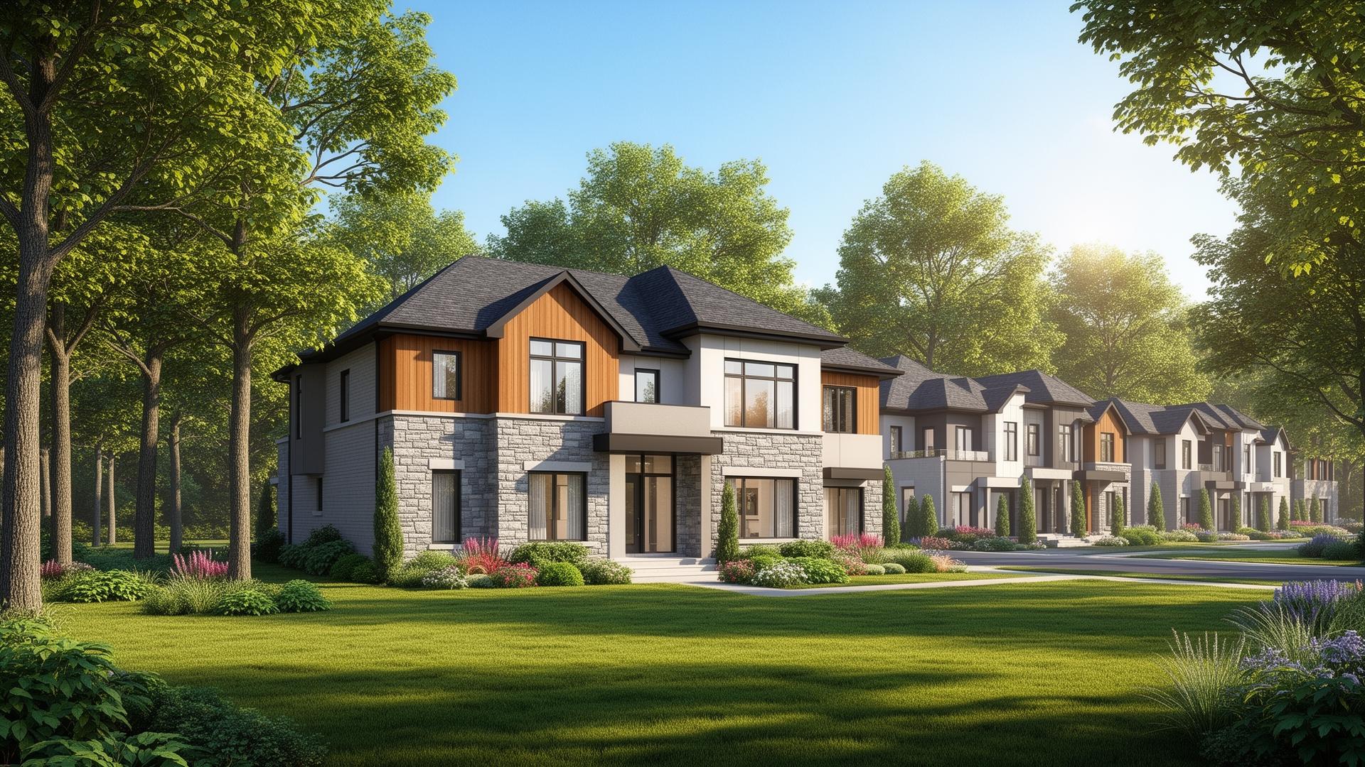 Orchard Park Caledon Detached Home Rendering by Caivan